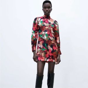 Floral print Zara dress